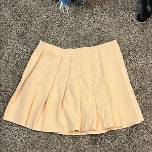 SHEIN Peach Skater Skirt